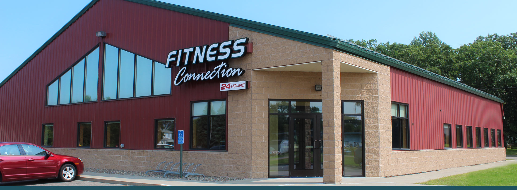 Exterior of Fitness Connection 24 Hours in Little Falls, MN